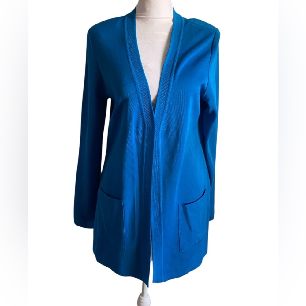 Exclusively mistook women’s blue open cardigan size XS